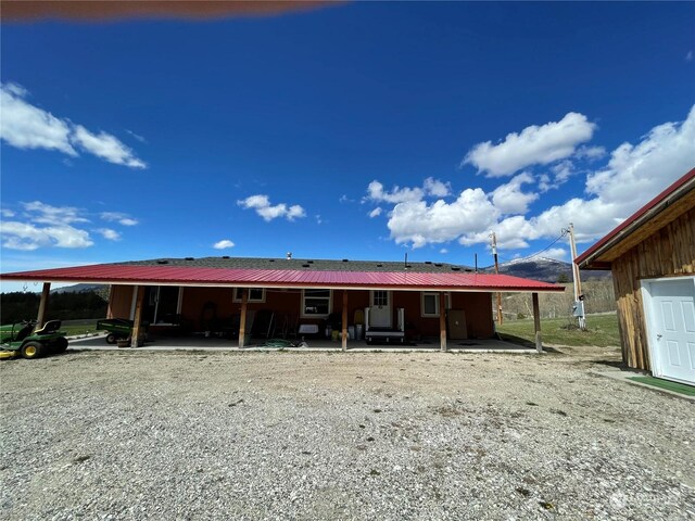 view of stable