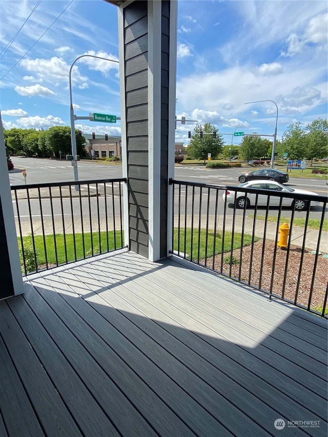 view of deck