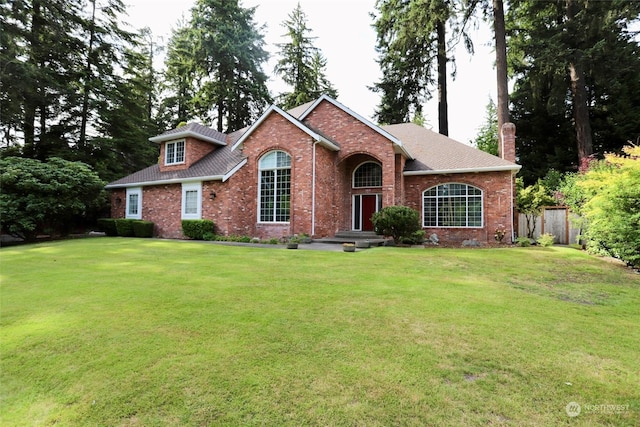 6613 Villa Madera Dr SW, Lakewood, WA 98499 - view of front of property with a front lawn