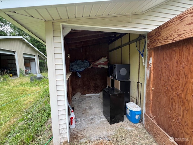 525 Meade Hill Rd, Glenoma, WA 98336 - view of garage