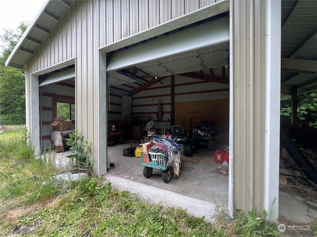 525 Meade Hill Rd, Glenoma, WA 98336 - view of garage