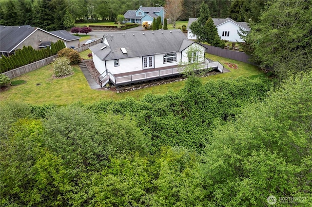 aerial view