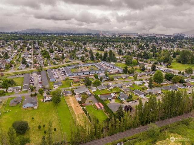 drone / aerial view