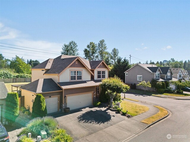 1735 SW 346th Pl, Federal Way, WA 98023 - view of front of home with a garage