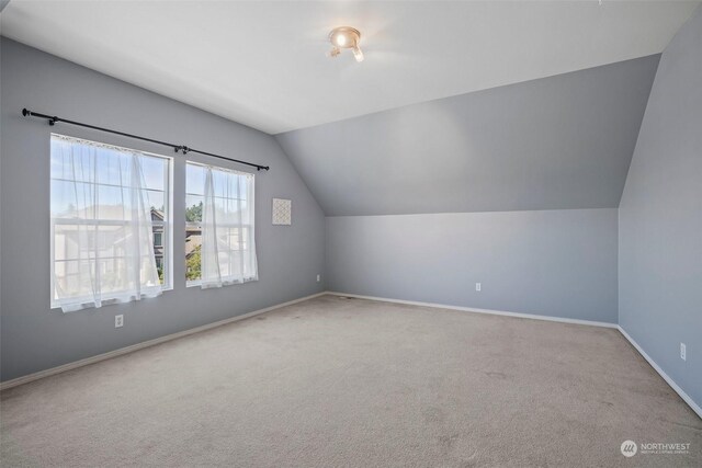 1735 SW 346th Pl, Federal Way, WA 98023 - additional living space with vaulted ceiling and carpet