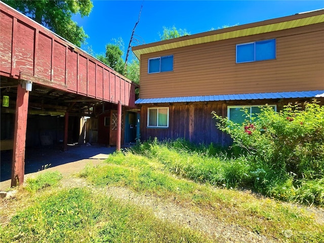 view of rear view of house