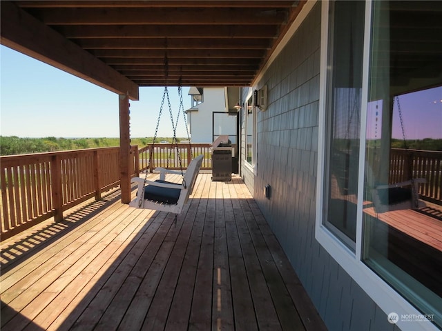 view of deck