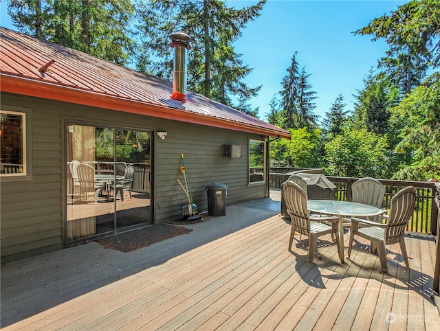 252 Snyder Rd, Packwood, WA 98361 - view of wooden terrace