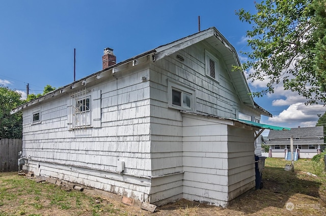 view of property exterior