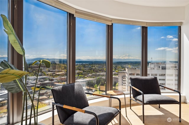 interior space featuring plenty of natural light