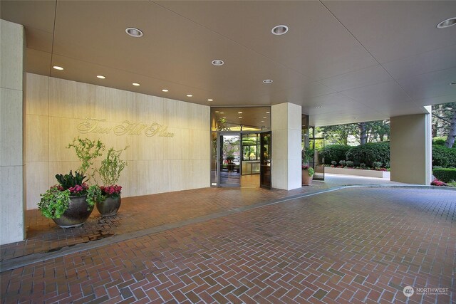 view of building lobby