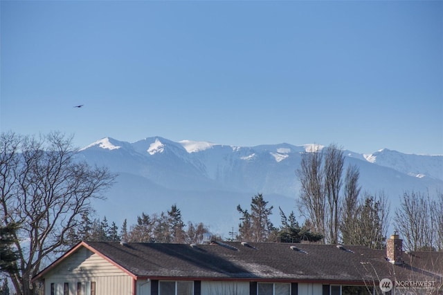 view of mountain feature