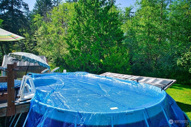 view of pool