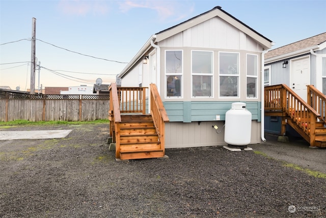 view of rear view of house