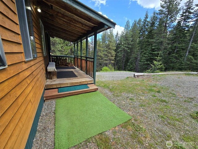 291 Spoke Ln, Cle Elum, WA 98922 - view of yard featuring a view of trees