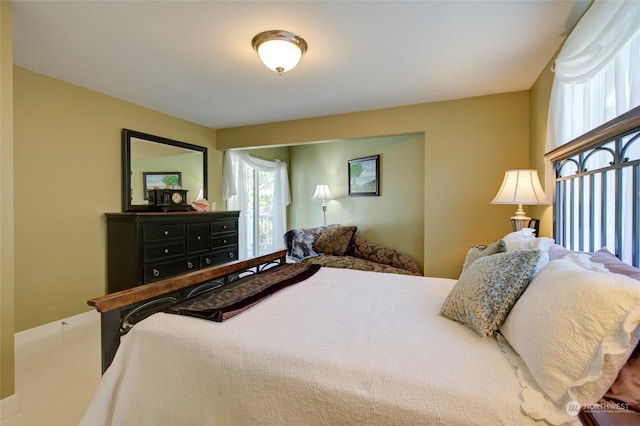 bedroom with carpet flooring