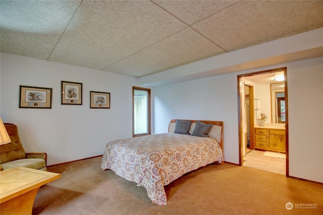 3917 Mallard Point Dr, Anacortes, WA 98221 - bedroom with carpet, baseboards, and connected bathroom