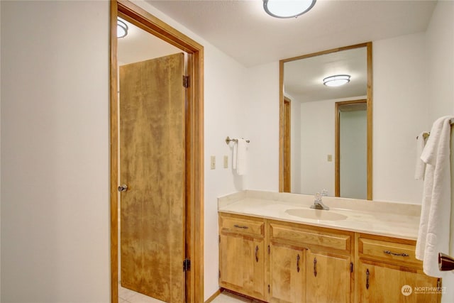 3917 Mallard Point Dr, Anacortes, WA 98221 - bathroom with tile patterned floors and vanity