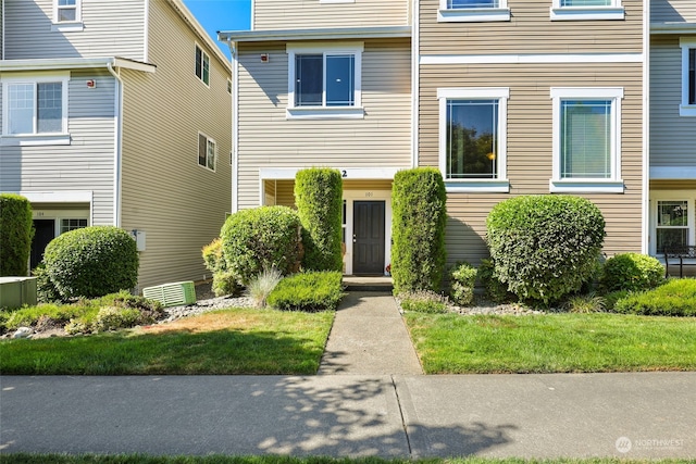 view of property featuring central AC