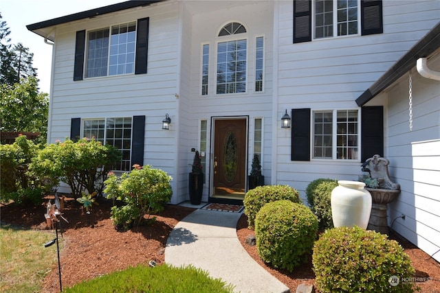 view of entrance to property