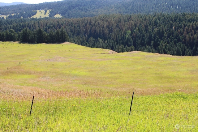 exterior space featuring a rural view