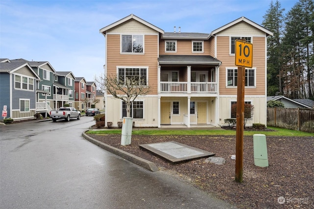 view of front of house