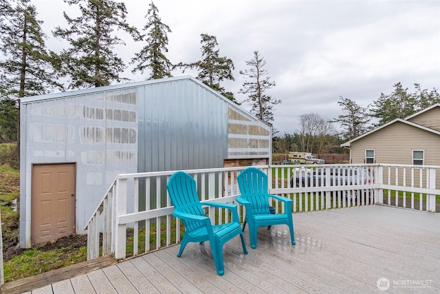 view of deck