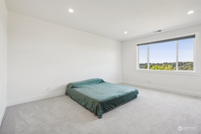 bedroom with carpet flooring