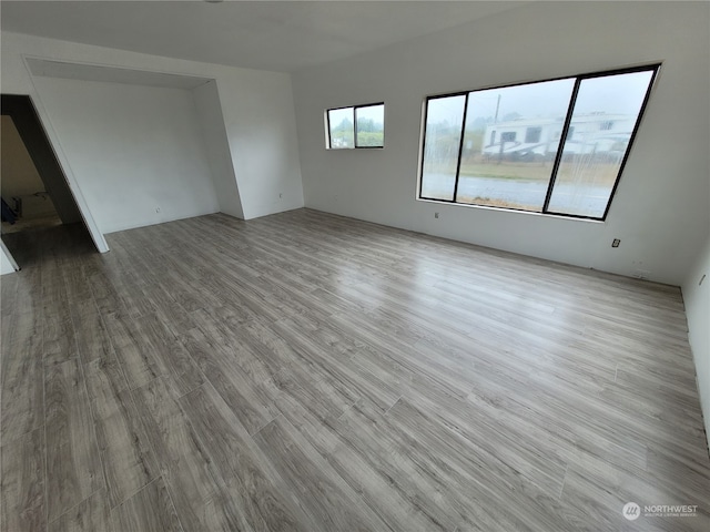 interior space featuring hardwood / wood-style floors