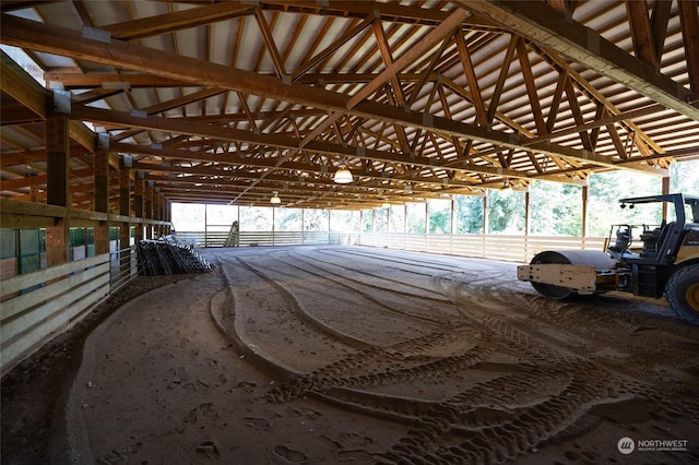 view of stable