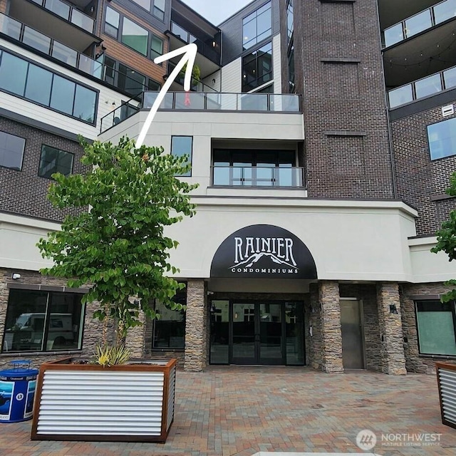 view of property