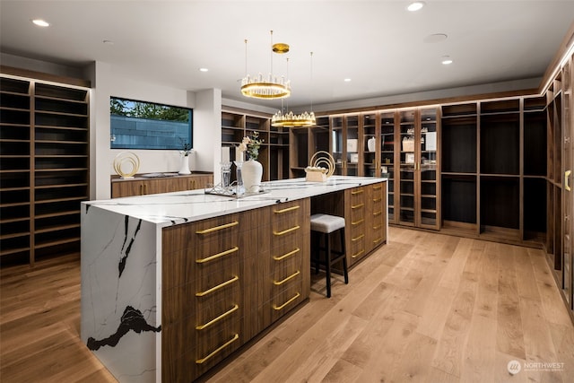 3263 Evergreen Point Rd, Medina, WA 98039 - spacious closet with light wood-type flooring