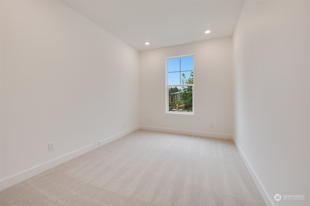 29209 217th Pl SE Unit 30, Black Diamond, WA 98010 - empty room with baseboards, recessed lighting, and light colored carpet