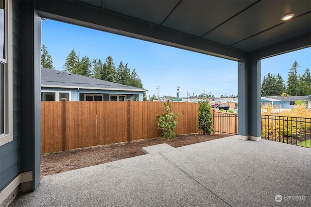 29209 217th Pl SE Unit 30, Black Diamond, WA 98010 - view of patio / terrace with a fenced backyard