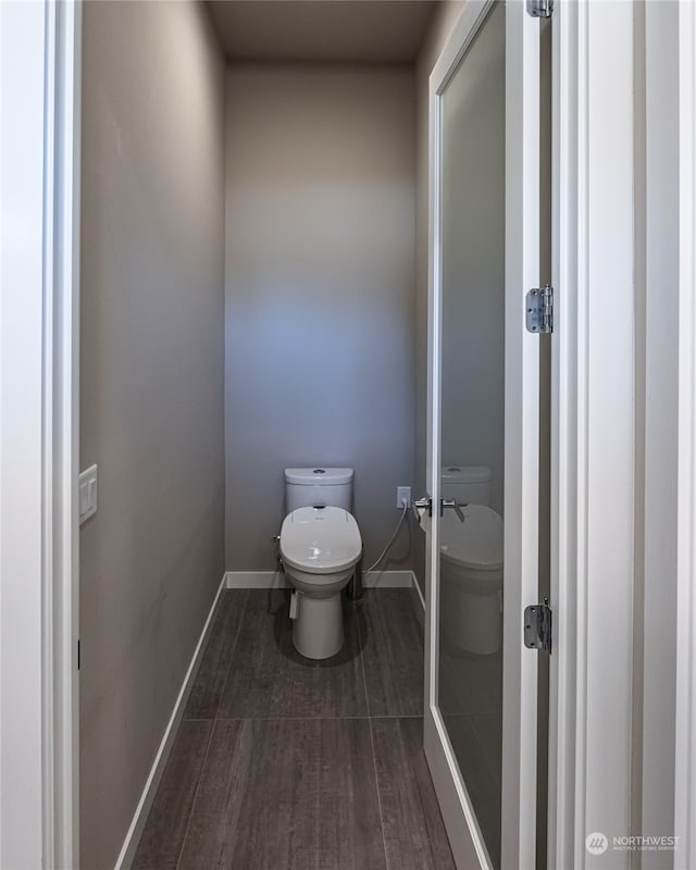 bathroom with toilet