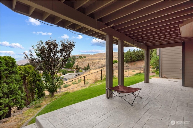 view of patio