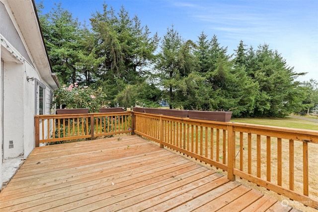 view of deck