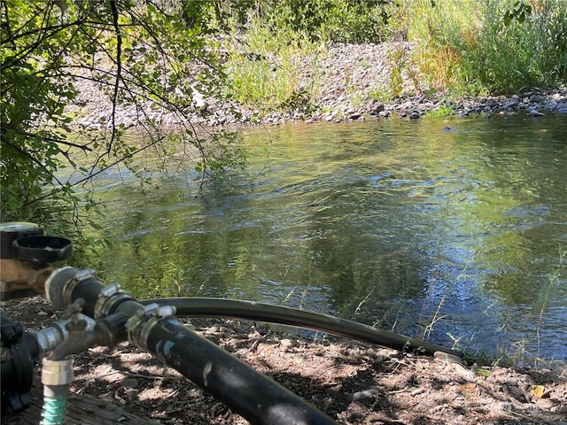 view of water feature