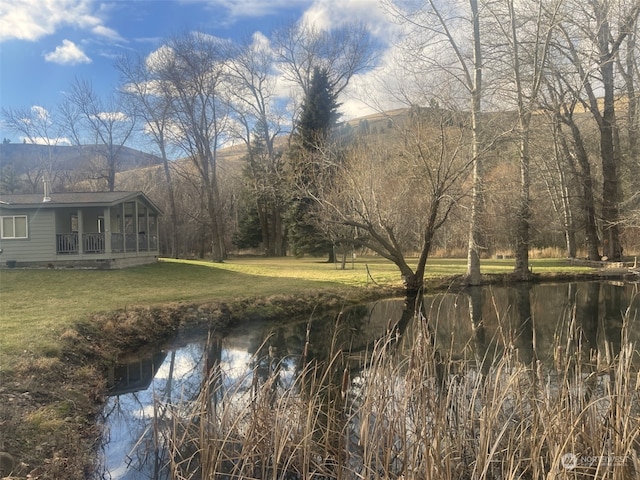 property view of water