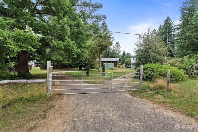 view of gate