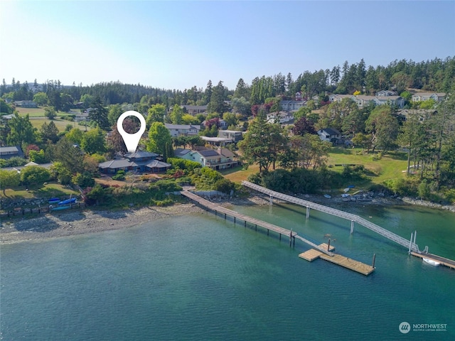 470 Friday Ave, Friday Harbor, WA 98250 - aerial view featuring a water view