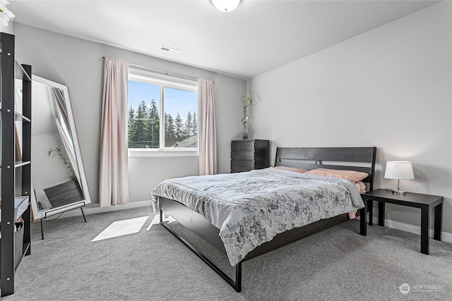 bedroom featuring carpet floors