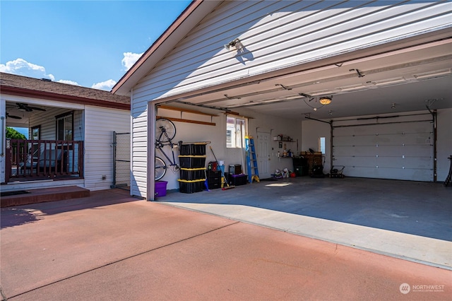 935 Sunrise Dr, Manson, WA 98831 - view of garage