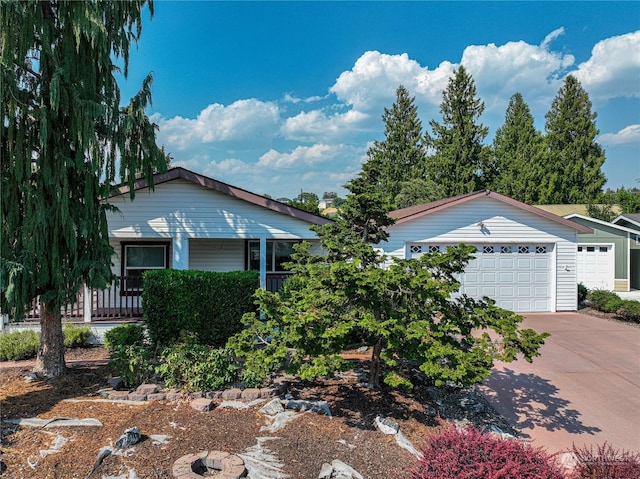 935 Sunrise Dr, Manson, WA 98831 - view of front of home with driveway and a garage