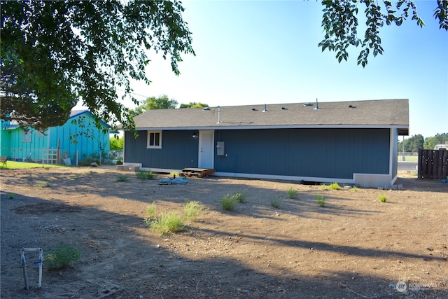 view of back of house