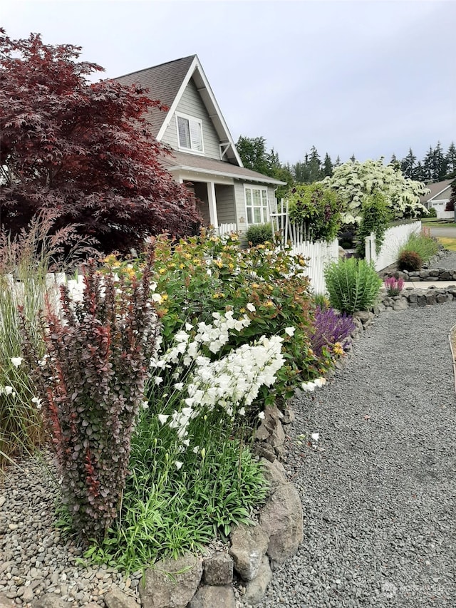 view of home's exterior