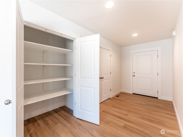 view of closet