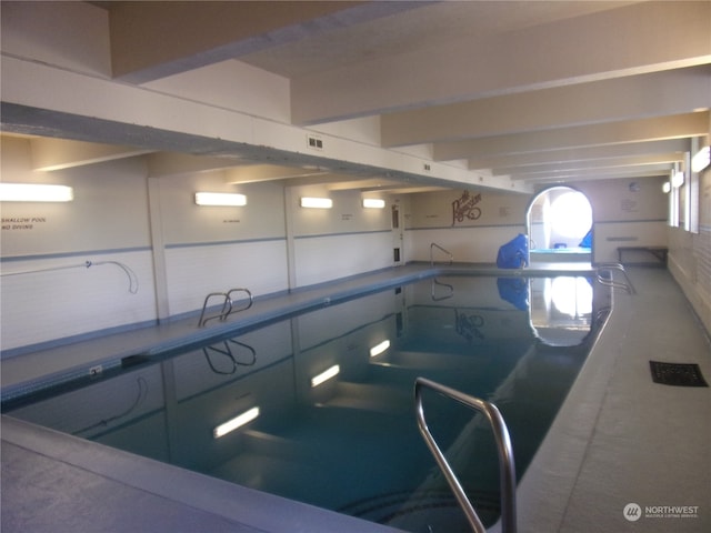 view of pool