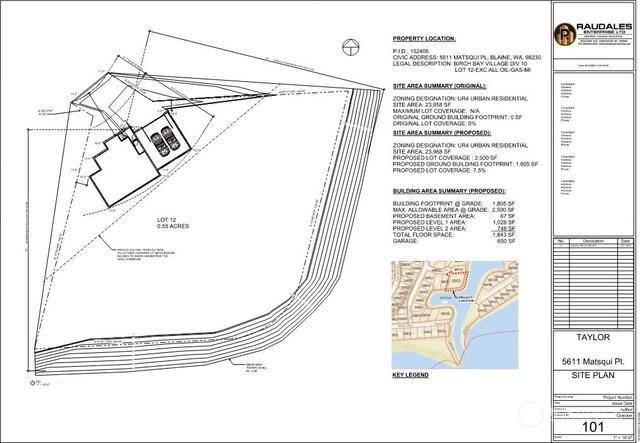 5611 Matsqui Pl, Blaine WA, 98230 land for sale