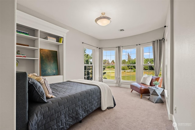 bedroom featuring carpet flooring